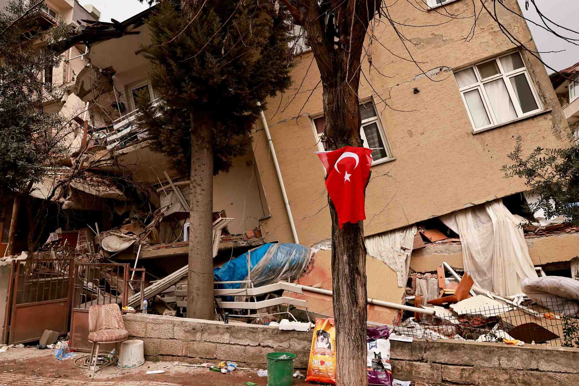 Tremblement de terre dans la province de hatay, en turquie