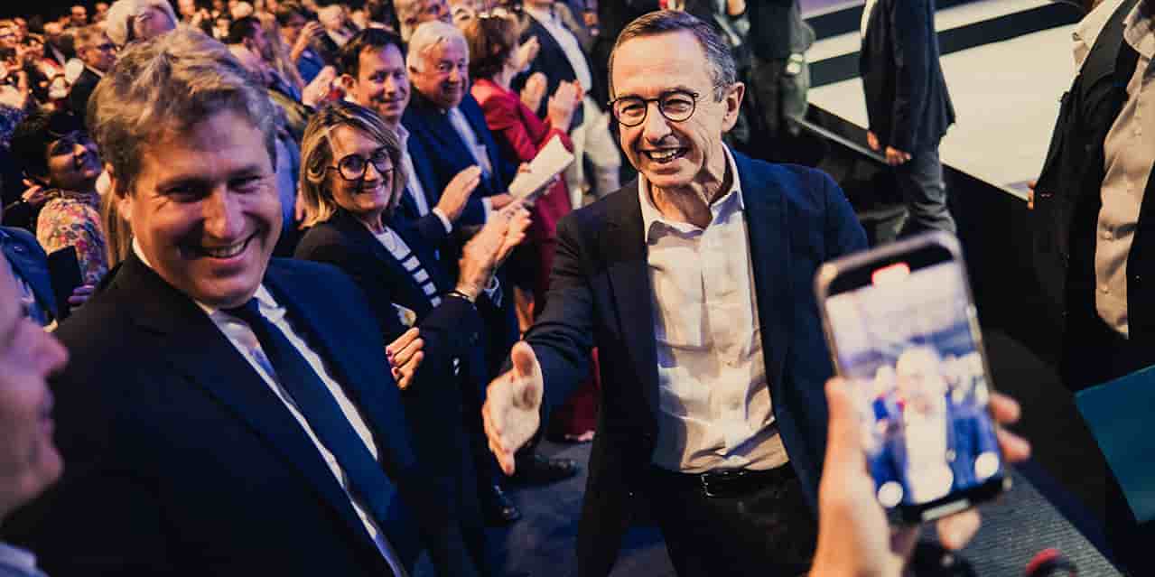 Bruno Retailleau à l'université des Républicains le 6 septembre.