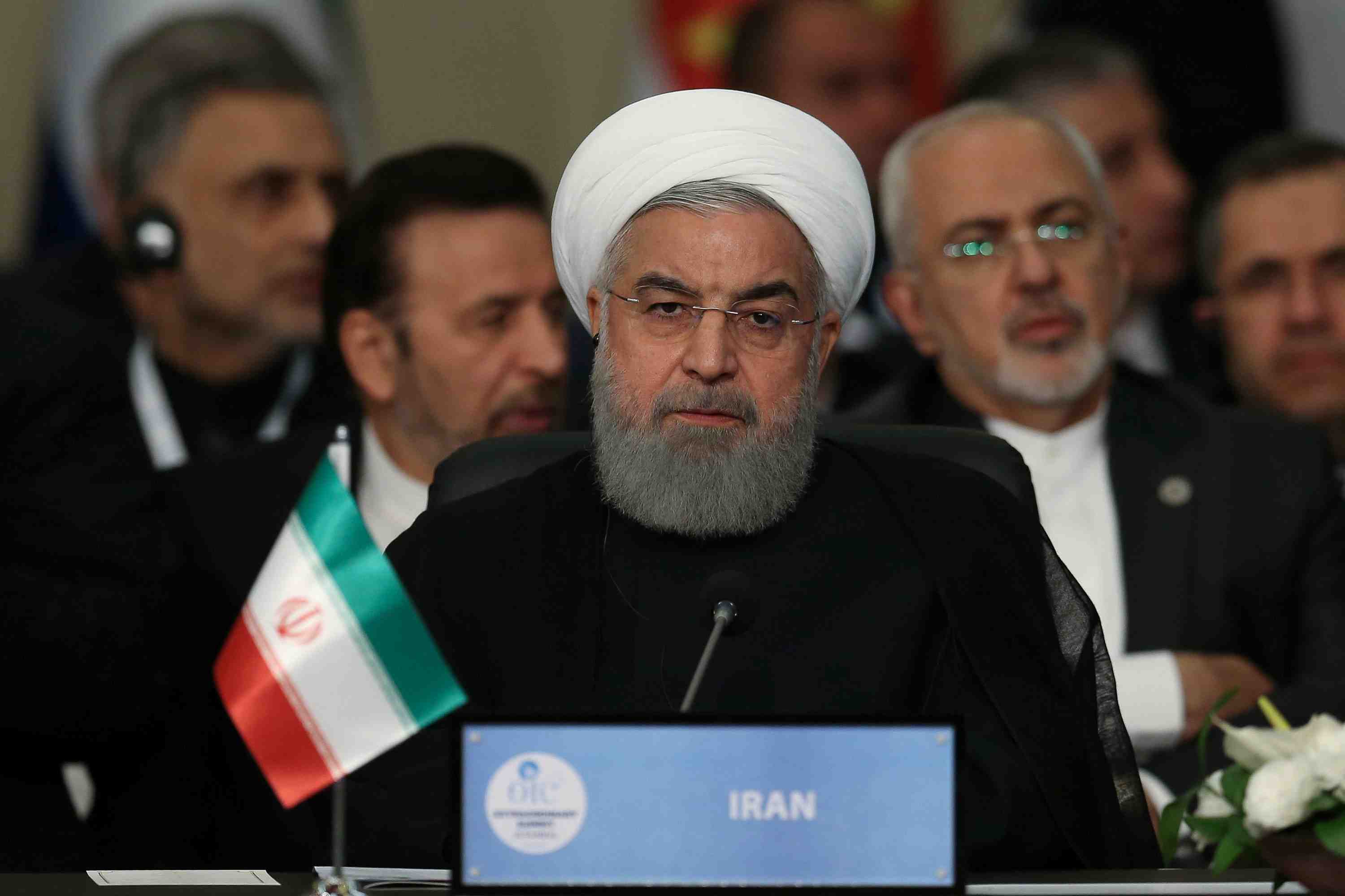 Les etats-unis ne decident pas pour l'iran, declare le president rohani