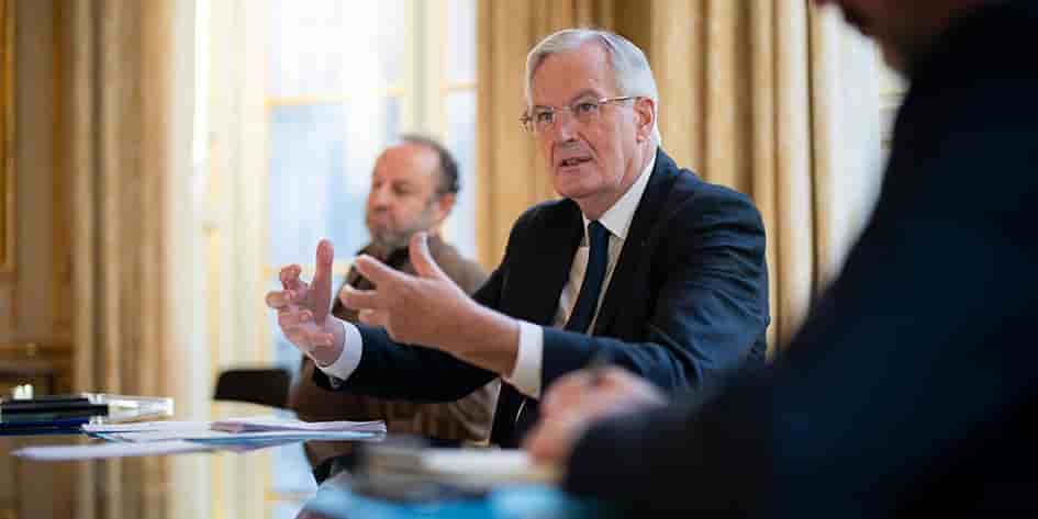 Le Premier ministre, Michel Barnier.