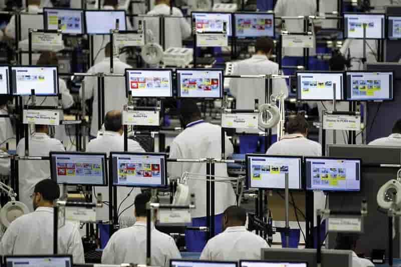 La croissance du secteur manufacturier americain accelere
