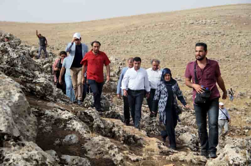 Manfiestation de deputes prokurdes dans l'est de la turquie