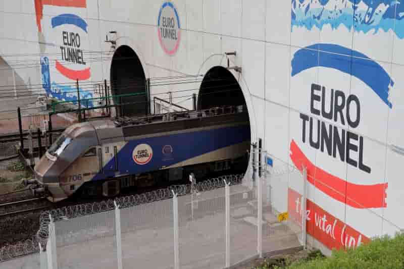 Le trafic d'eurotunnel en hausse en juillet