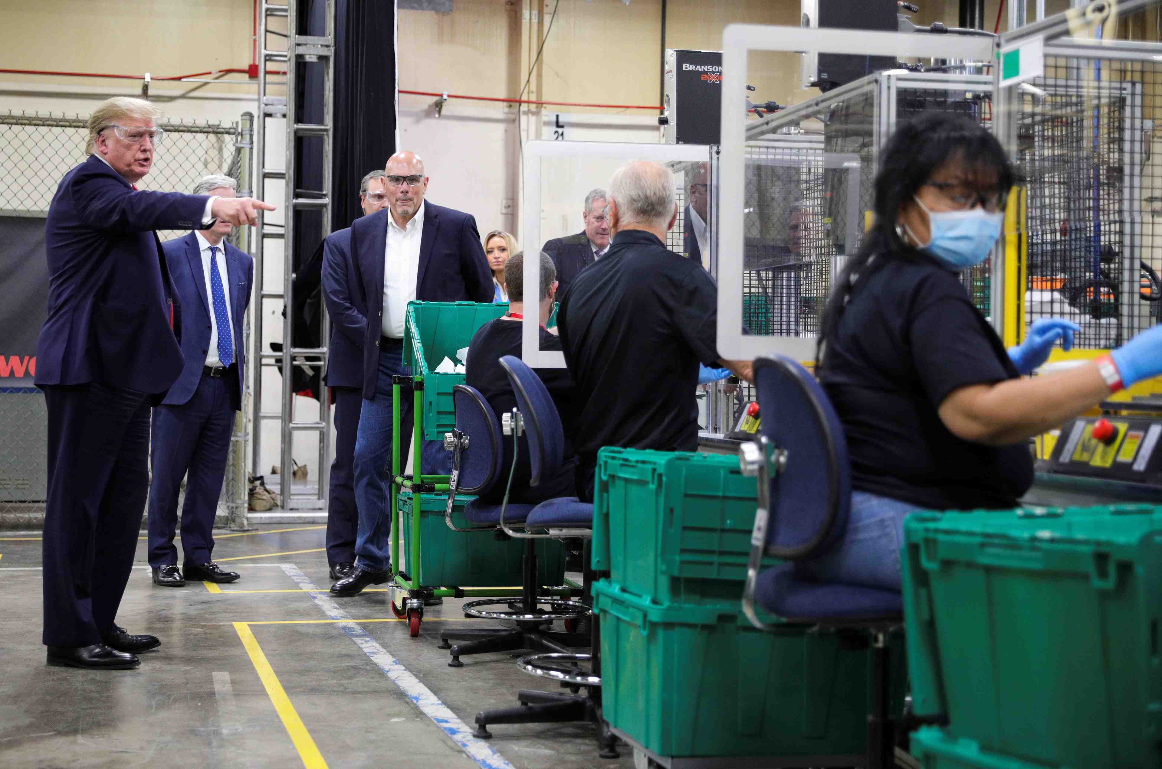 Usa: la baisse des prix a la production s'est amplifiee en avril