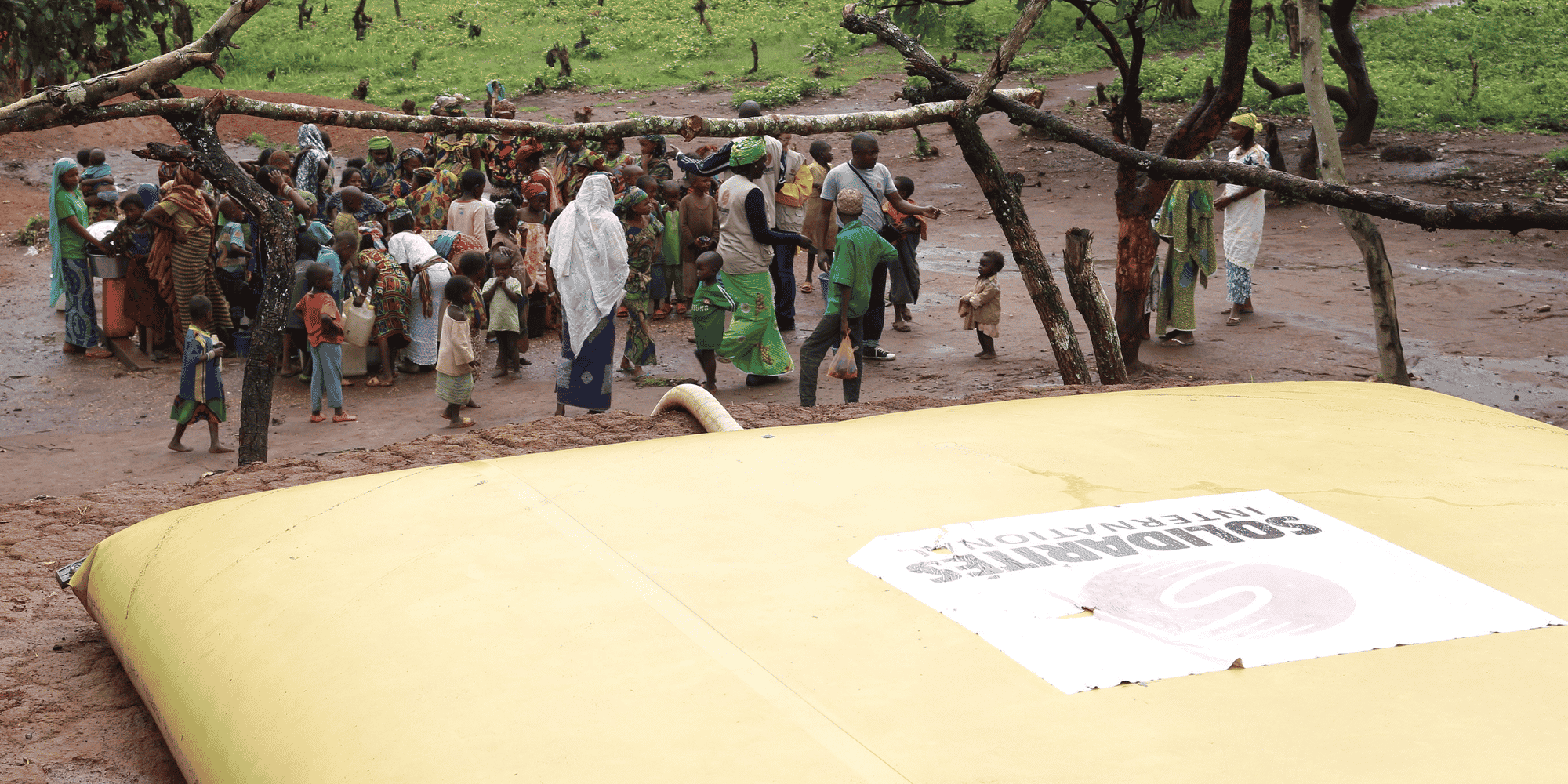 Très sollicitée par les ONG, Labaronne Citaf est particulièrement engagée auprès de Solidarités International.