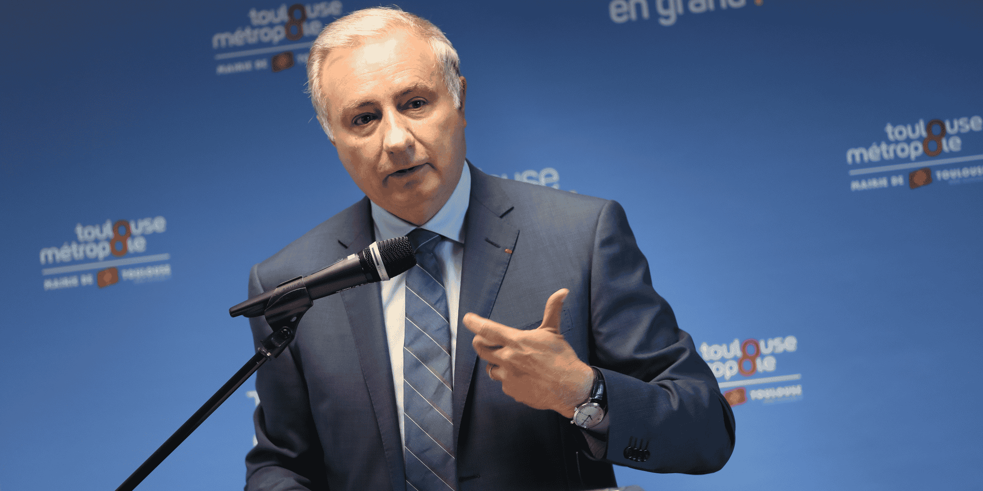 Le maire de Toulouse a fait le bilan de l'année 2019, avant des élections municipales.