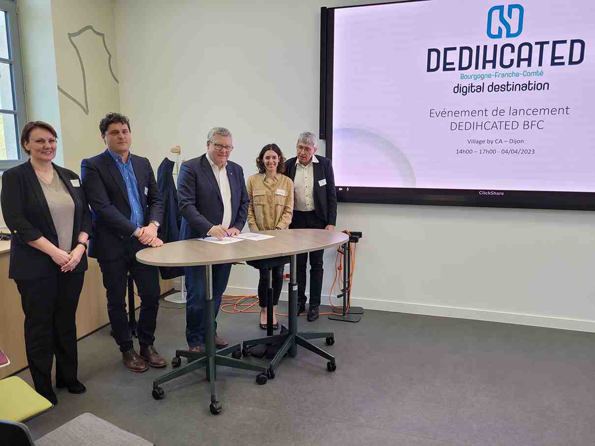 Financé par l'Europe et le Feder BFC, à hauteur de 3,7 millions d’euros sur trois ans, en région Bourgogne-France-Comté, le projet intitulé « Dedihcated BFC », a officiellement été lancé ce mardi 4 avril, à Dijon,