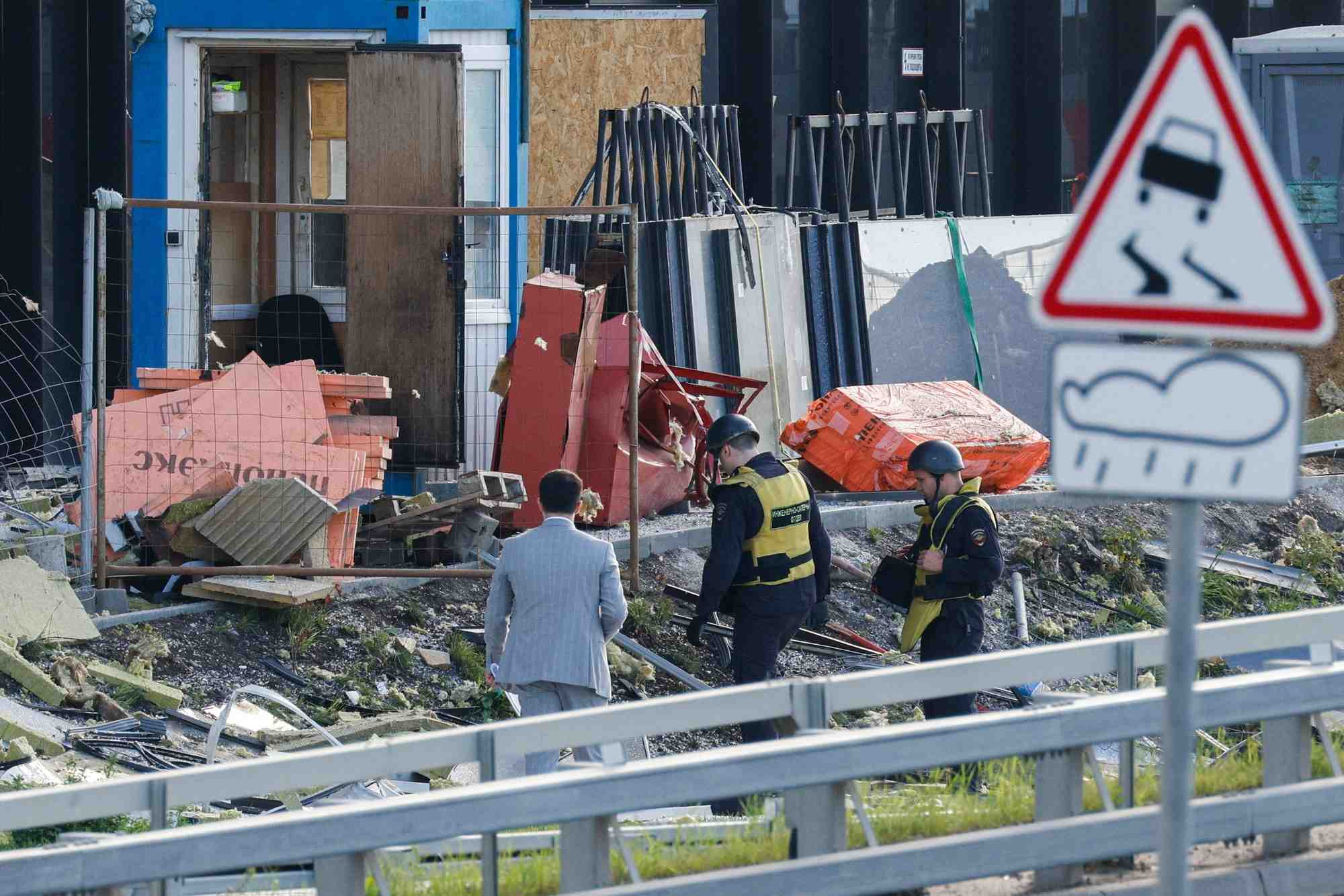 Des degats observes apres une attaque de drone signalee a moscou