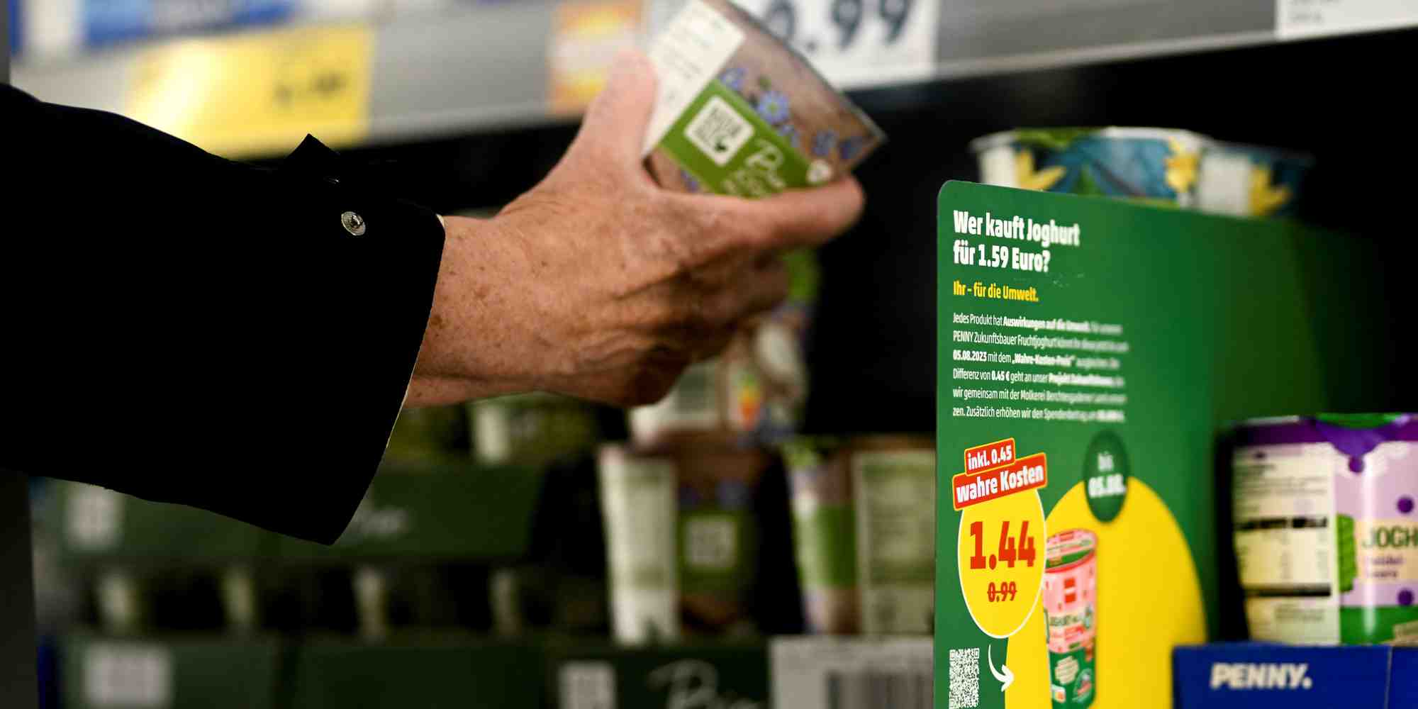 L'inflation alimentaire a également ralenti en septembre en Allemagne, mais reste à un niveau élevé de +7,5% (contre +9,0% en août et +11% en juillet).