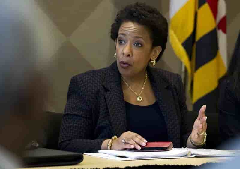 La ministre americaine de la justice veut reformer la police de baltimore