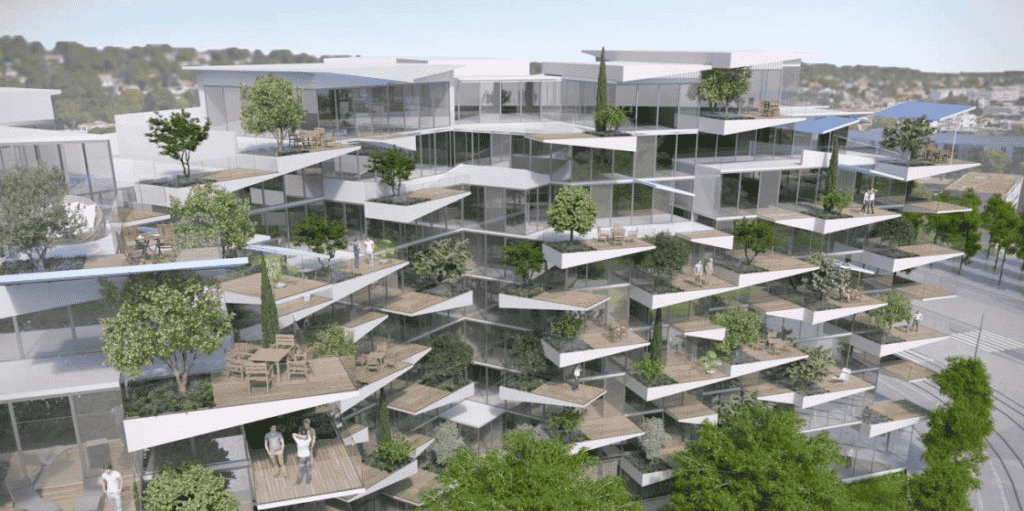 L'opération de 11 bâtiments décroche la Pyramide de Vermeil de la Mixité Urbaine.