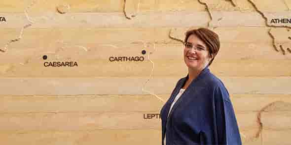 Valérie Brousselle, DG du musée Narbo Via, à Narbonne