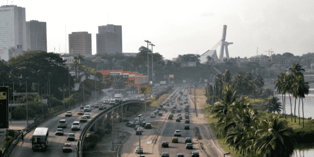 Abidjan circulation Côte d'Ivoire