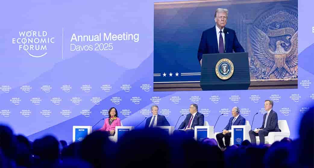 Pas d'écologie à Davos 2025 : les conséquences de la Trumpmania .