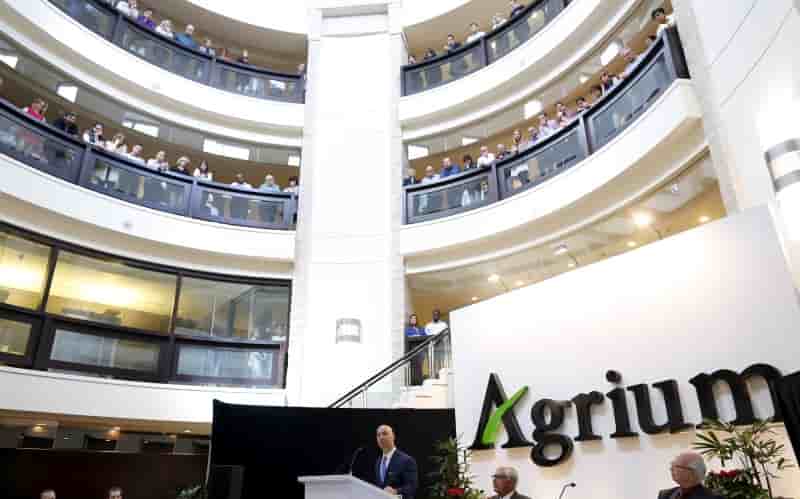 Une fusion entre agrium et potash discutee