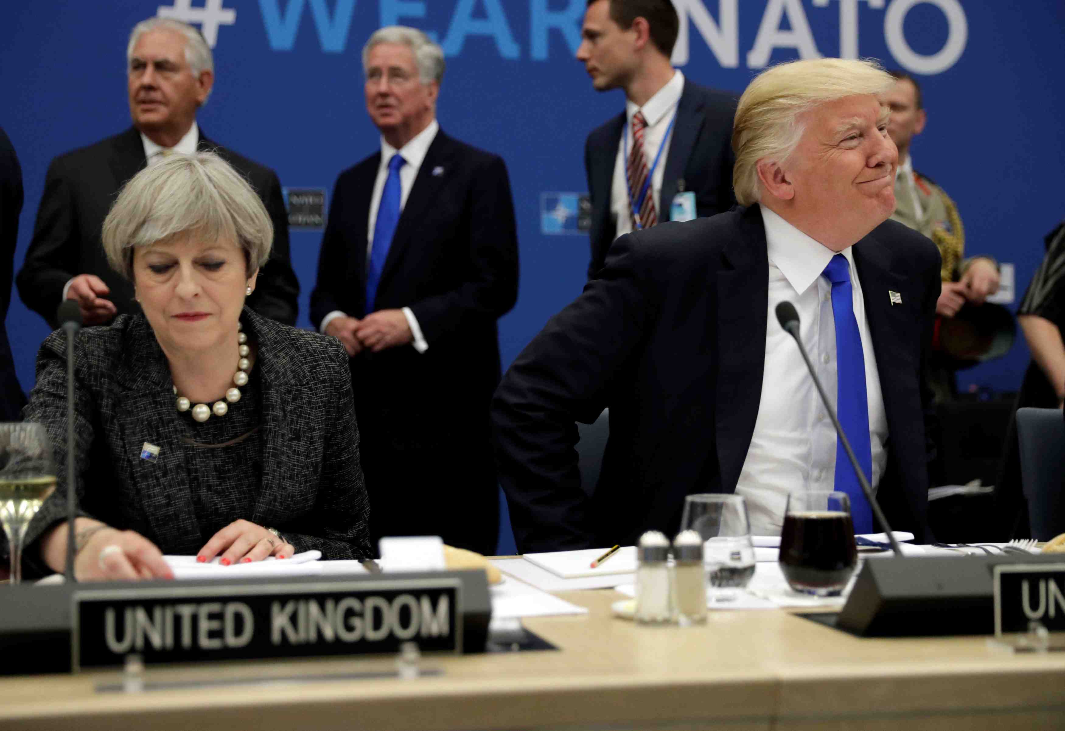 Manchester: trump condamne les fuites emanant de services us