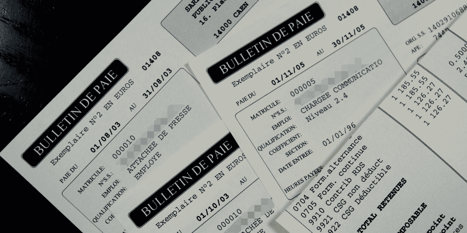 Bulletins de paye