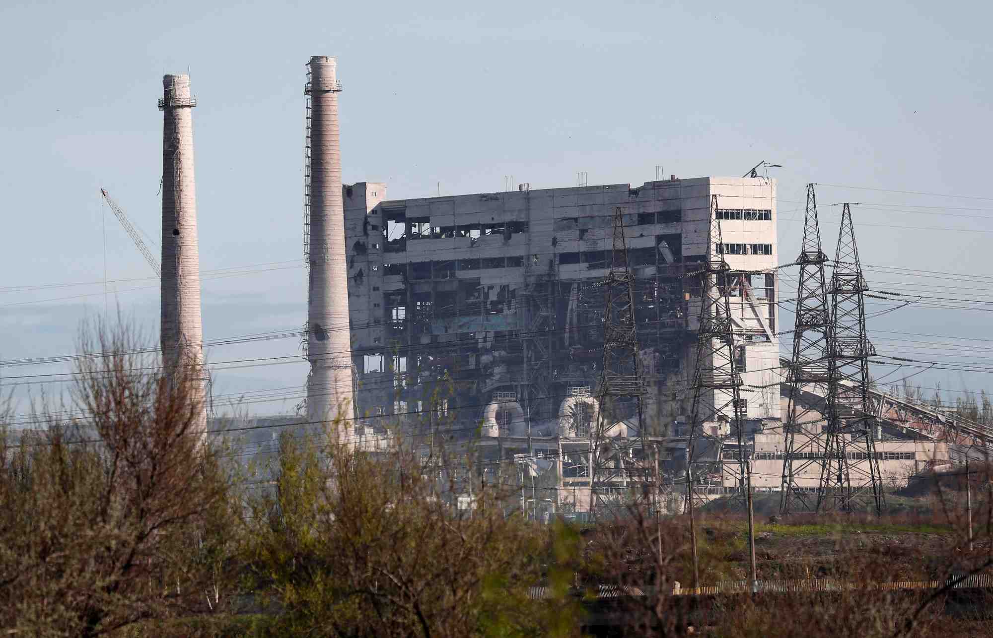 Ukraine: les combats empechent l'evacuation de l'usine azovstal