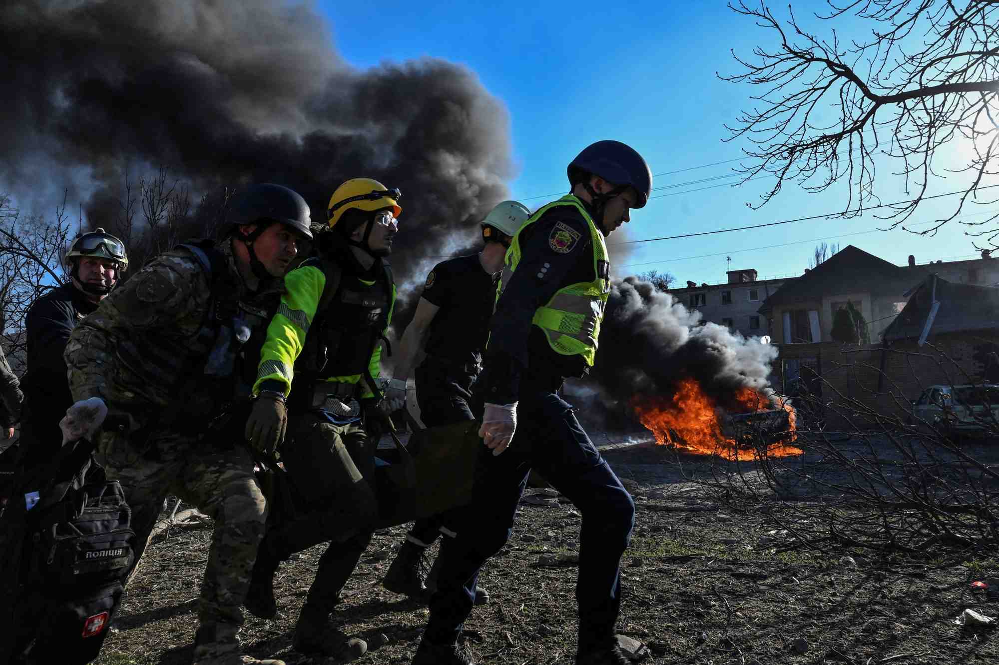 Consequences d'un tir de missile russe a zaporijjia