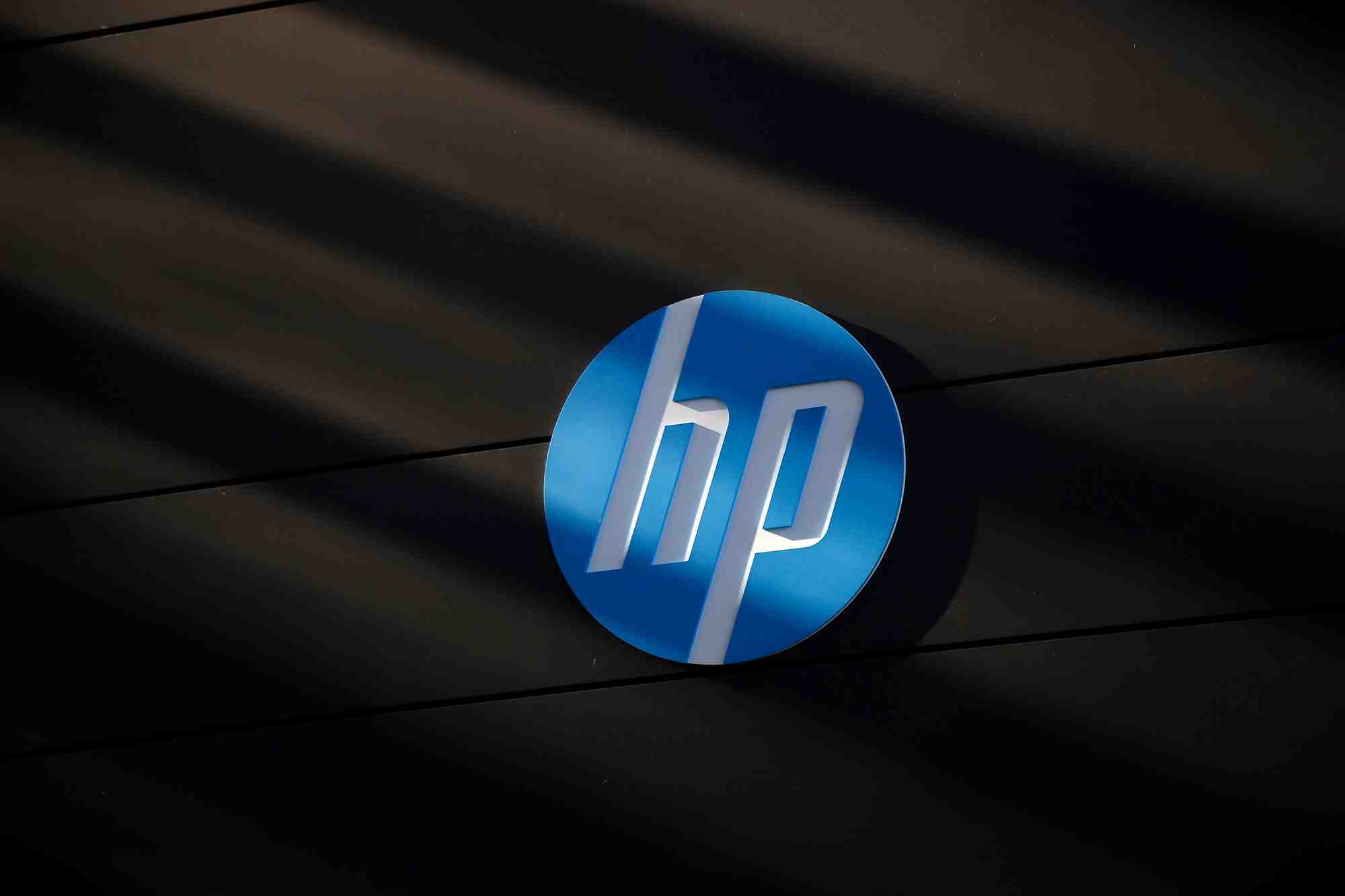 Le logo de hewlett-packard