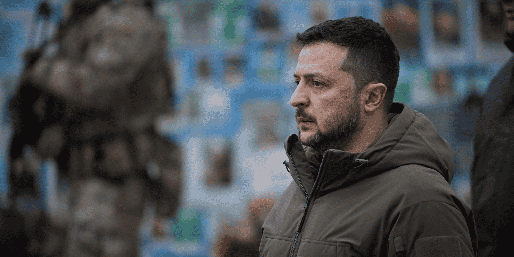 Le président ukrainien Volodymyr Zelensky.