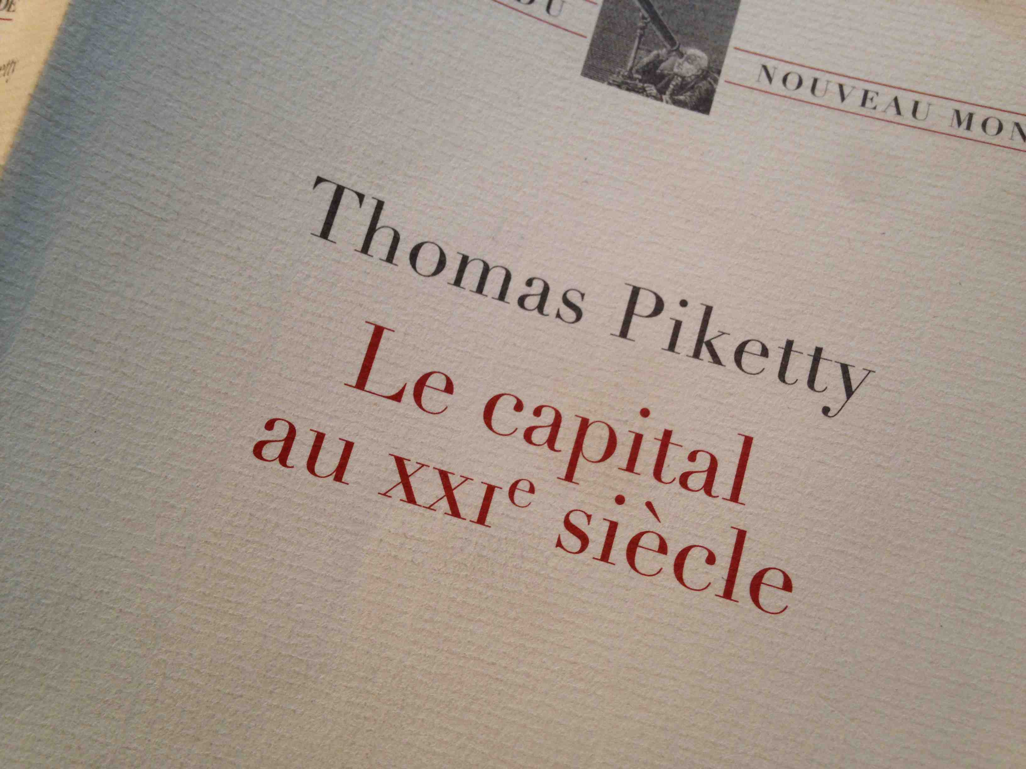 Piketty, inégalités, COUV, Capital