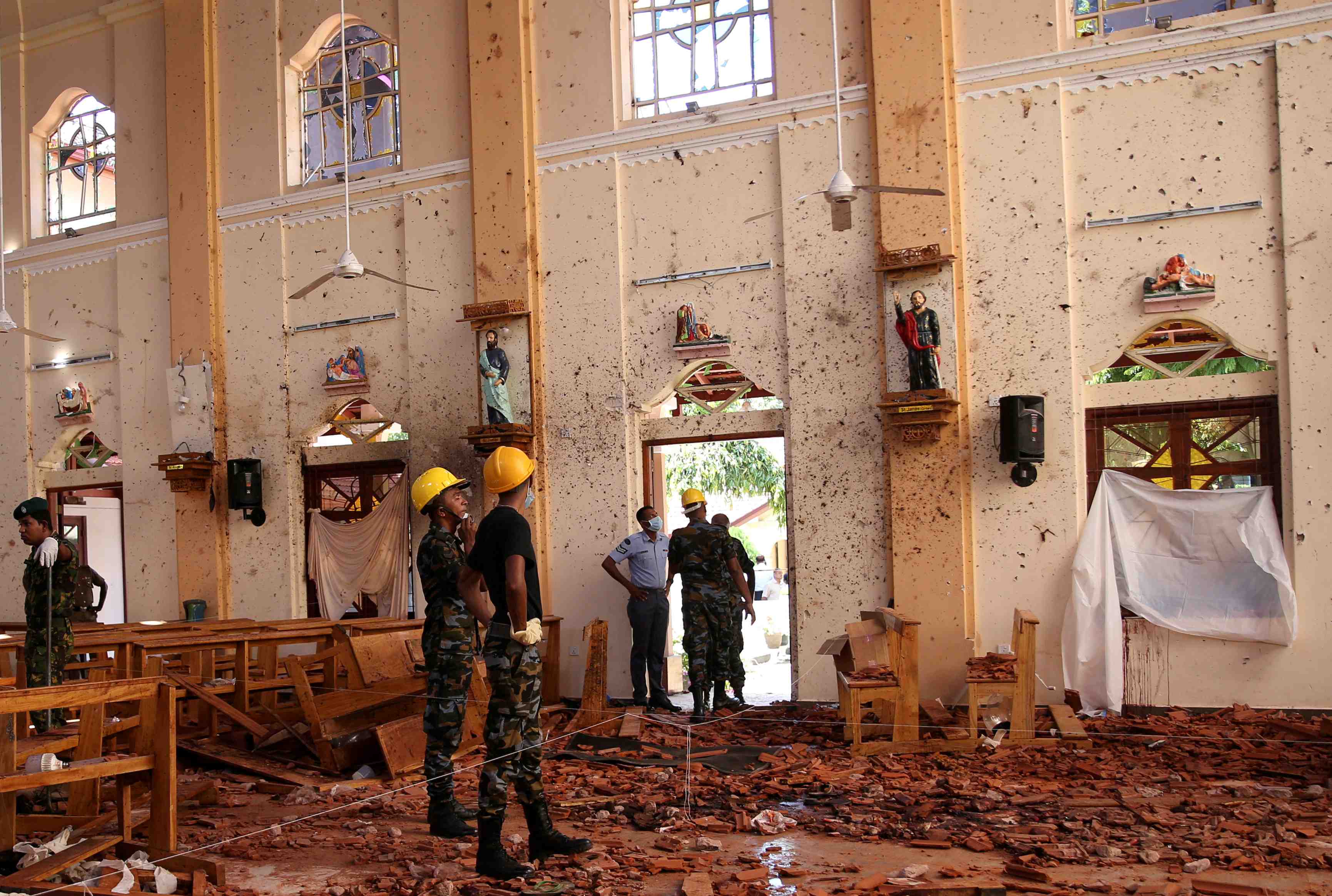 Aucun lien direct etabli entre les attentats au sri lanka et l'ei