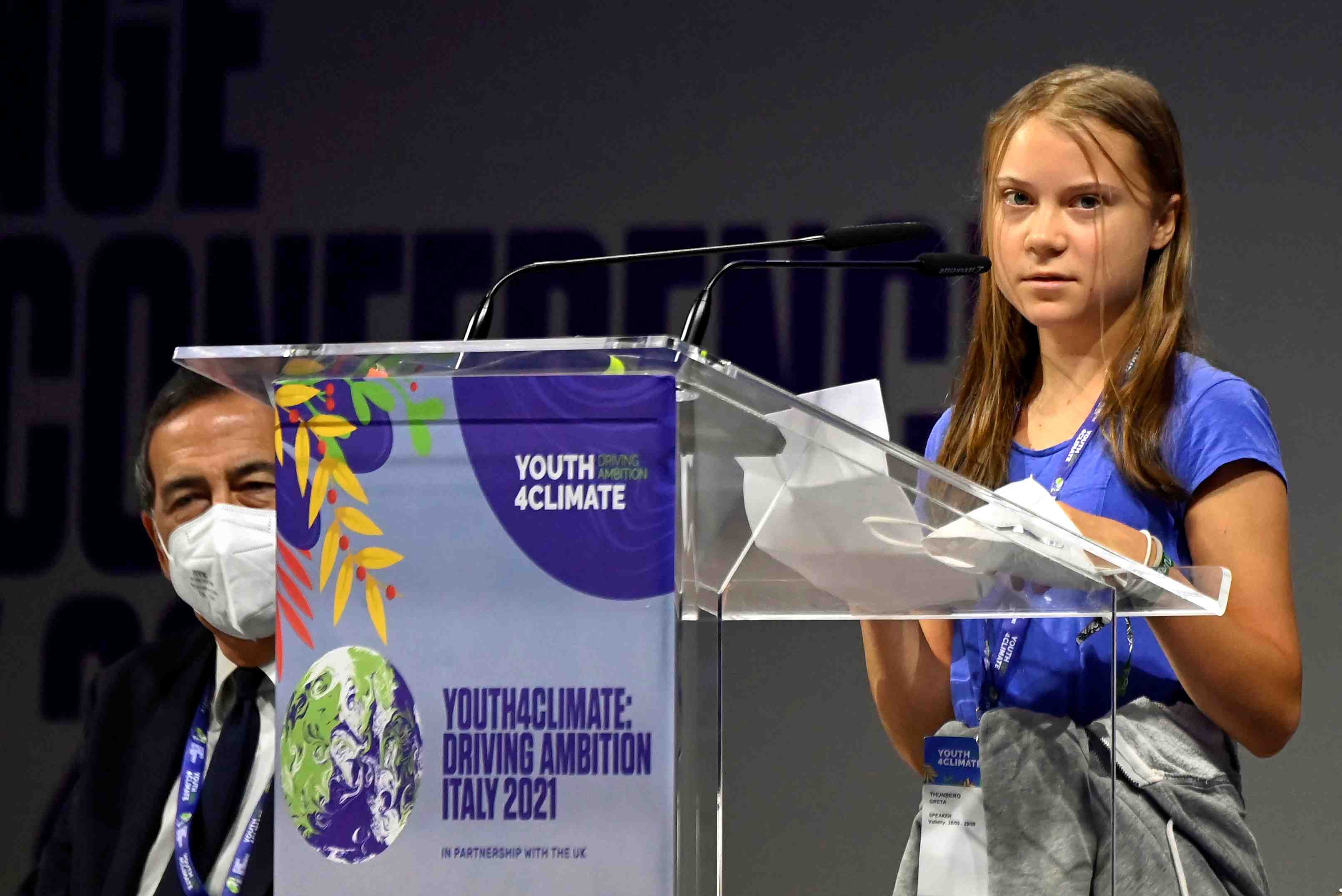 Climat: greta thunberg guere optimiste avant le sommmet des jeunes a milan