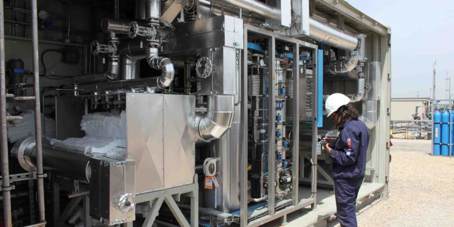 Khimod développe une technologie de réacteurs-échangeurs de chaleur pour la production de carburant de synthèse (ici du e-méthane).