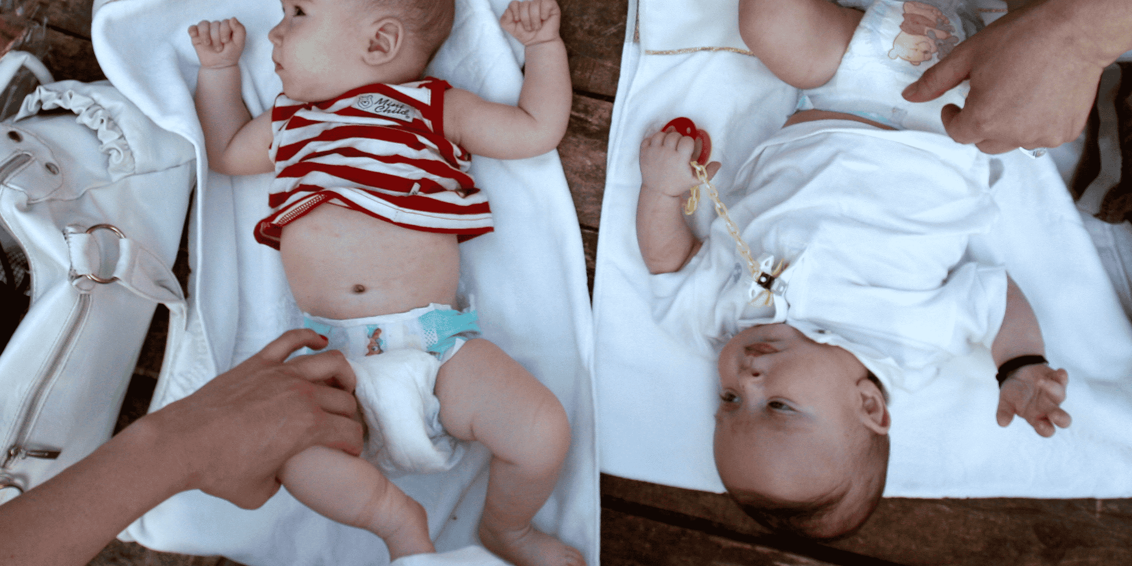 Des substances a risque dans les couches pour bebe