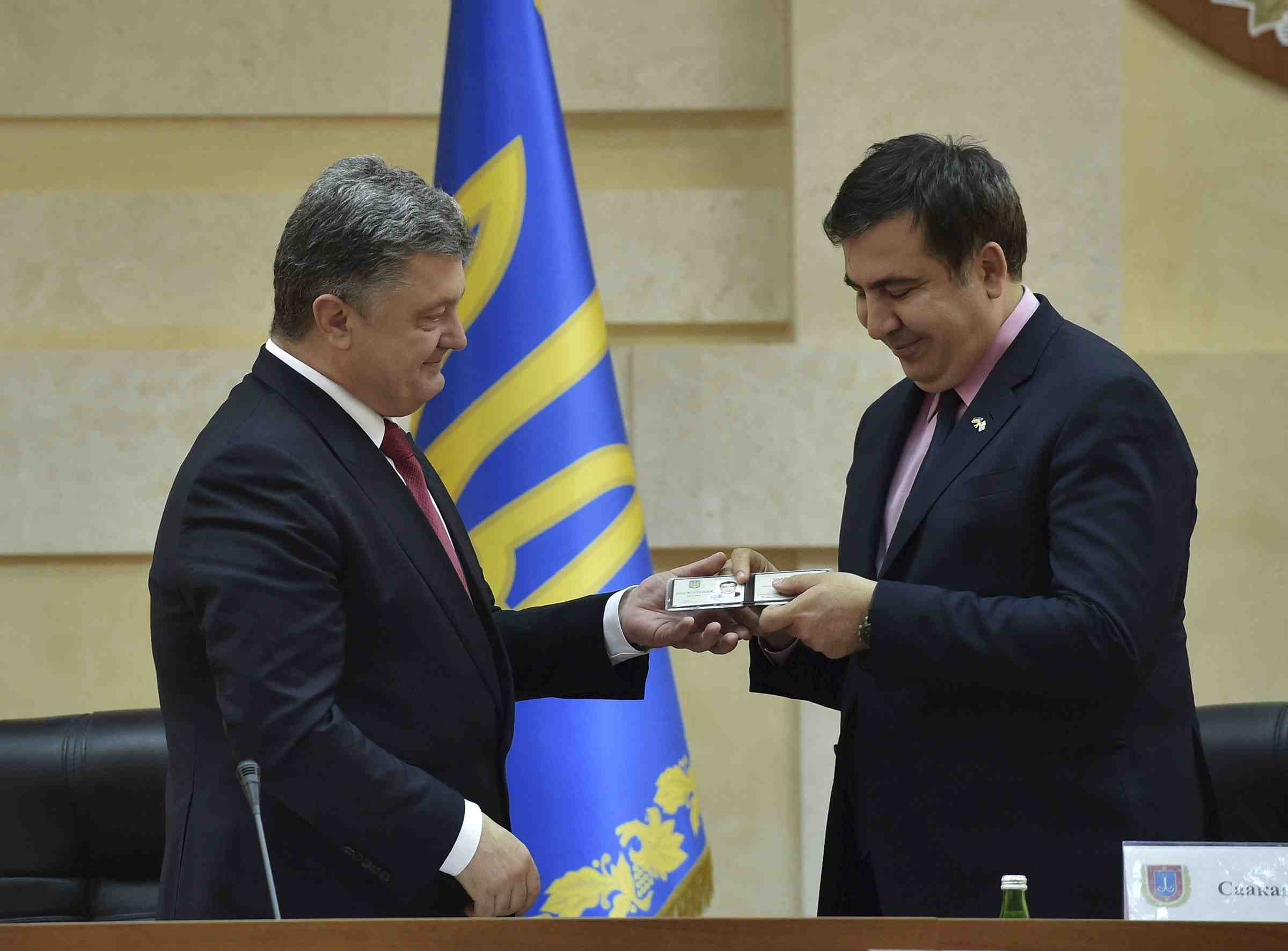 Moscou ironise sur la nomination de mikheil saakashvili a odessa