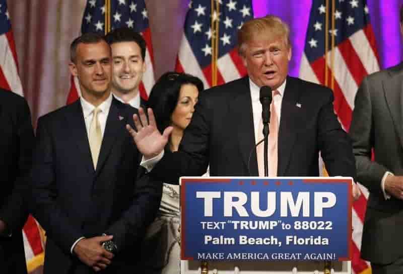 Le directeur de campagne de donald trump arrete