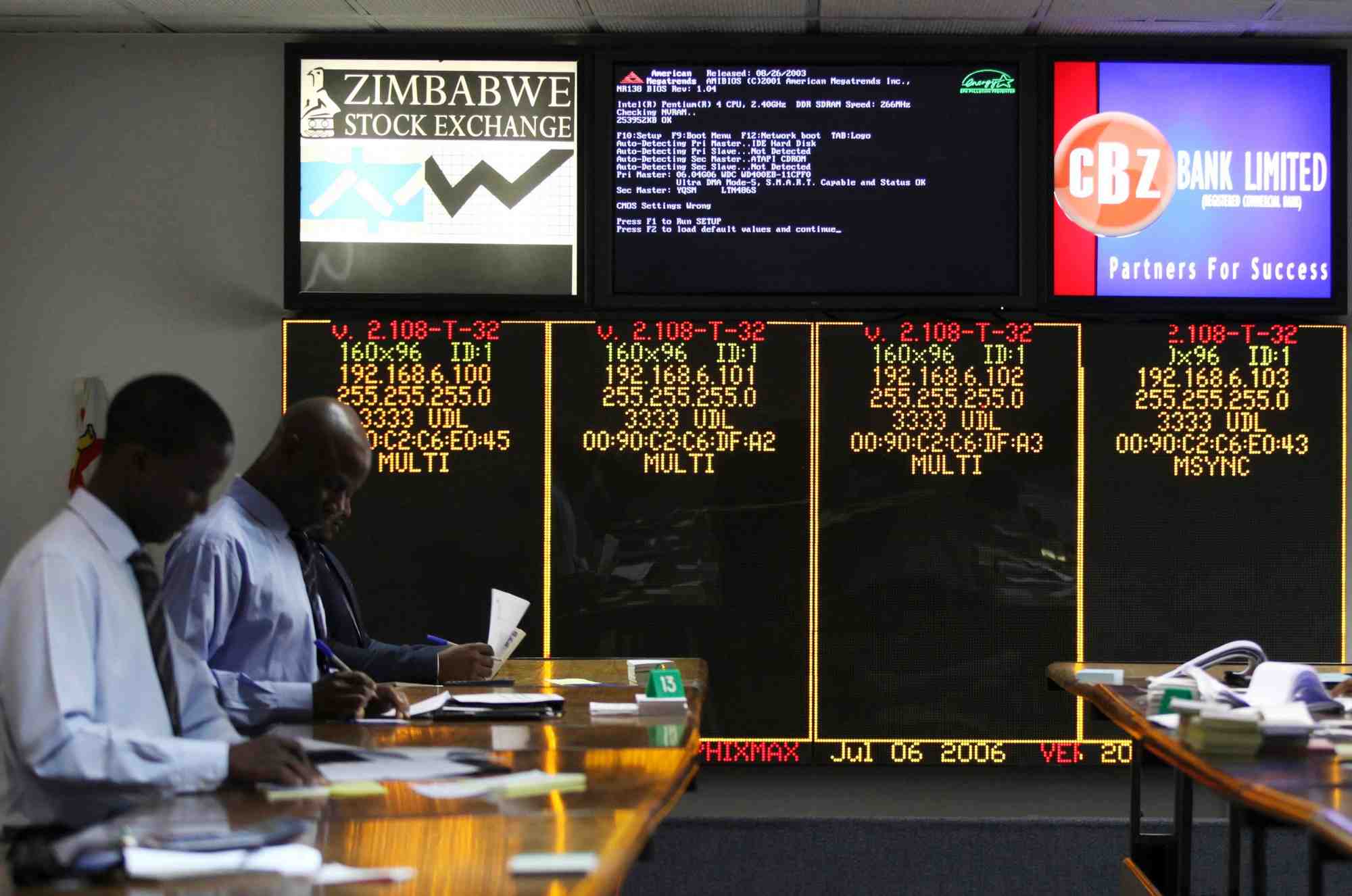 Bourse Zimbabwe