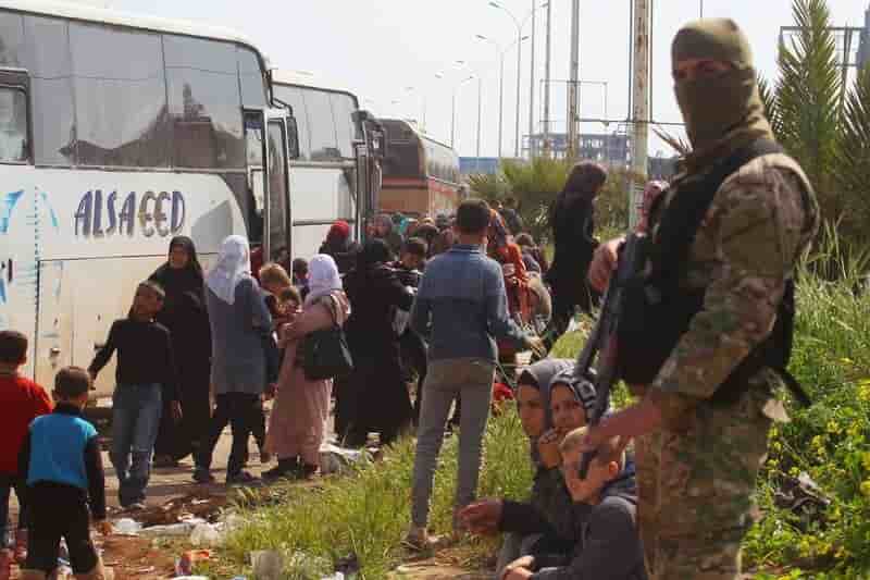 L'evacuation des localites assiegees suspendue en syrie