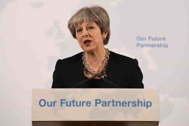 May veut un partenariat le plus large possible avec l'ue apres le brexit
