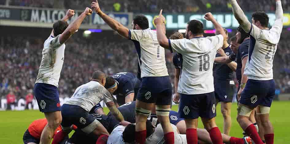 Hier à Murrayfield, la dernière action du match.