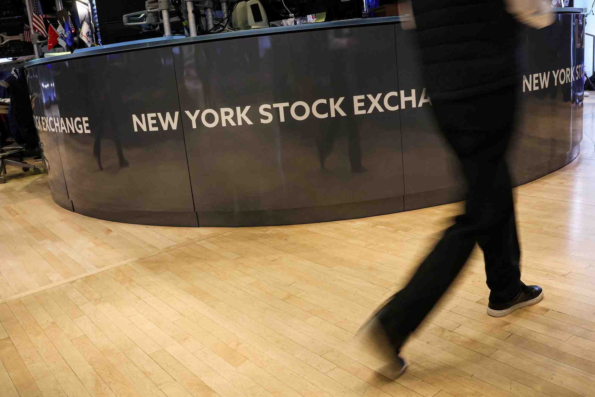 A wall street