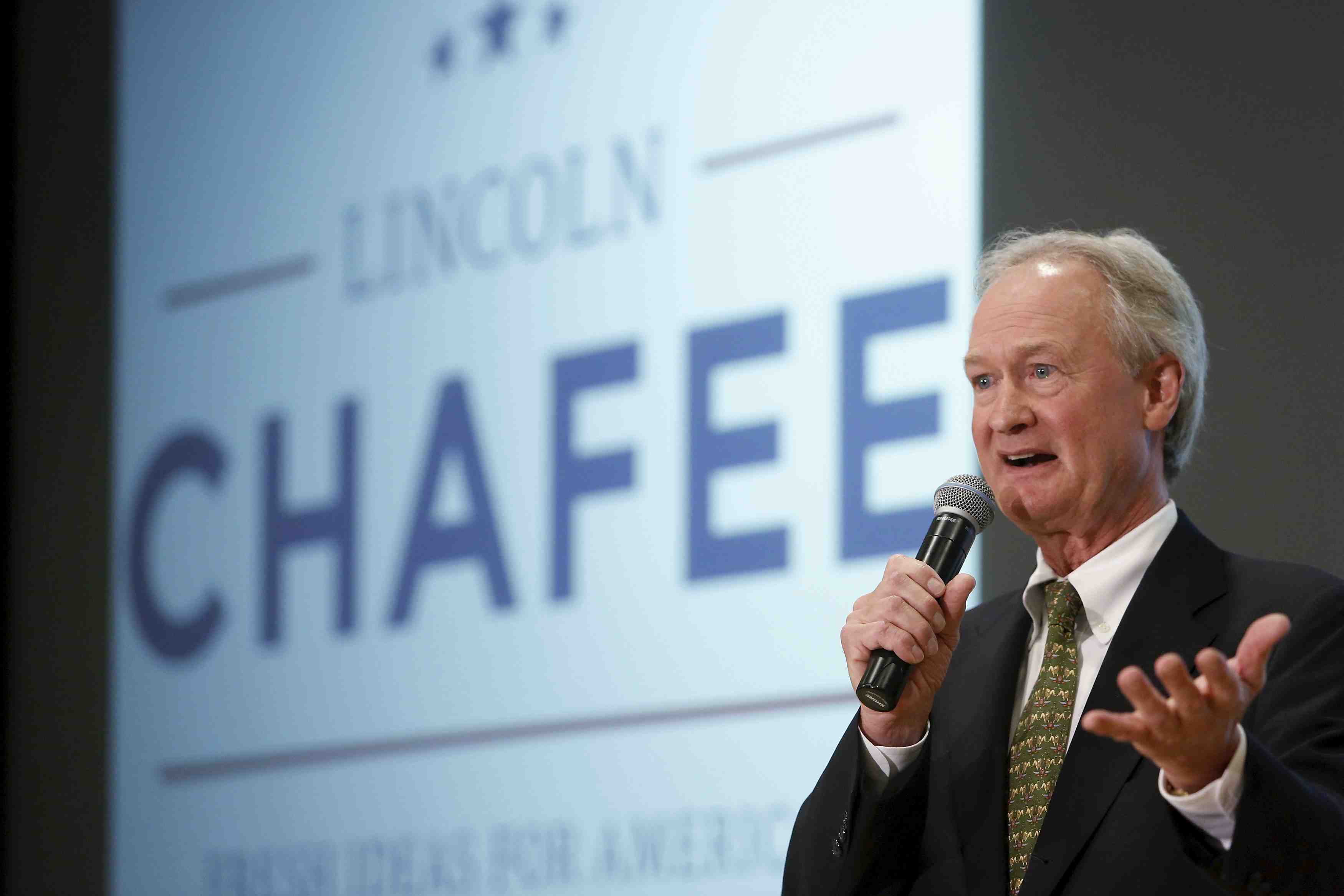 Lincoln chafee candidat a la primaire democrate pour 2016