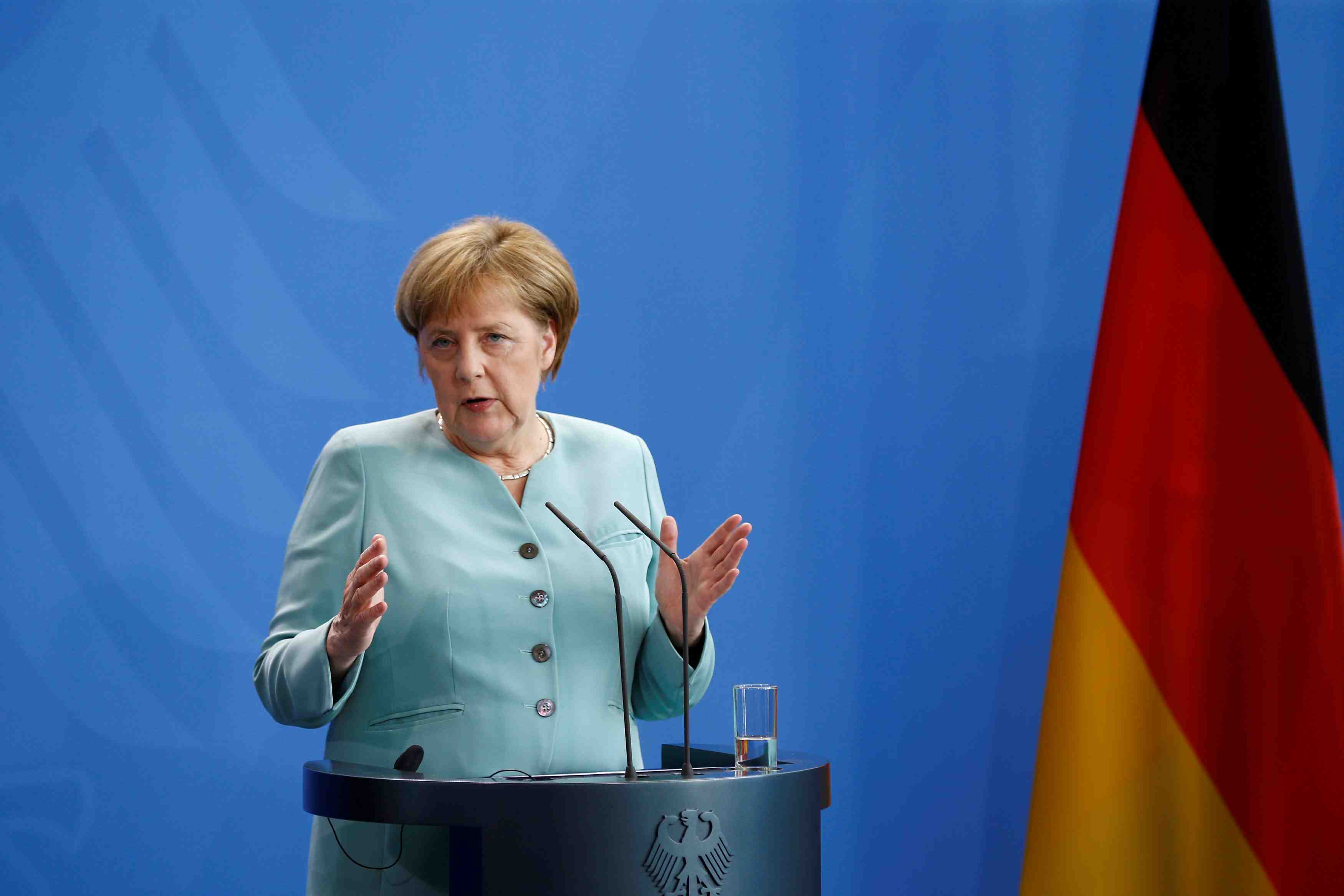 Angela merkel rejette les declarations turques sur l'armenie