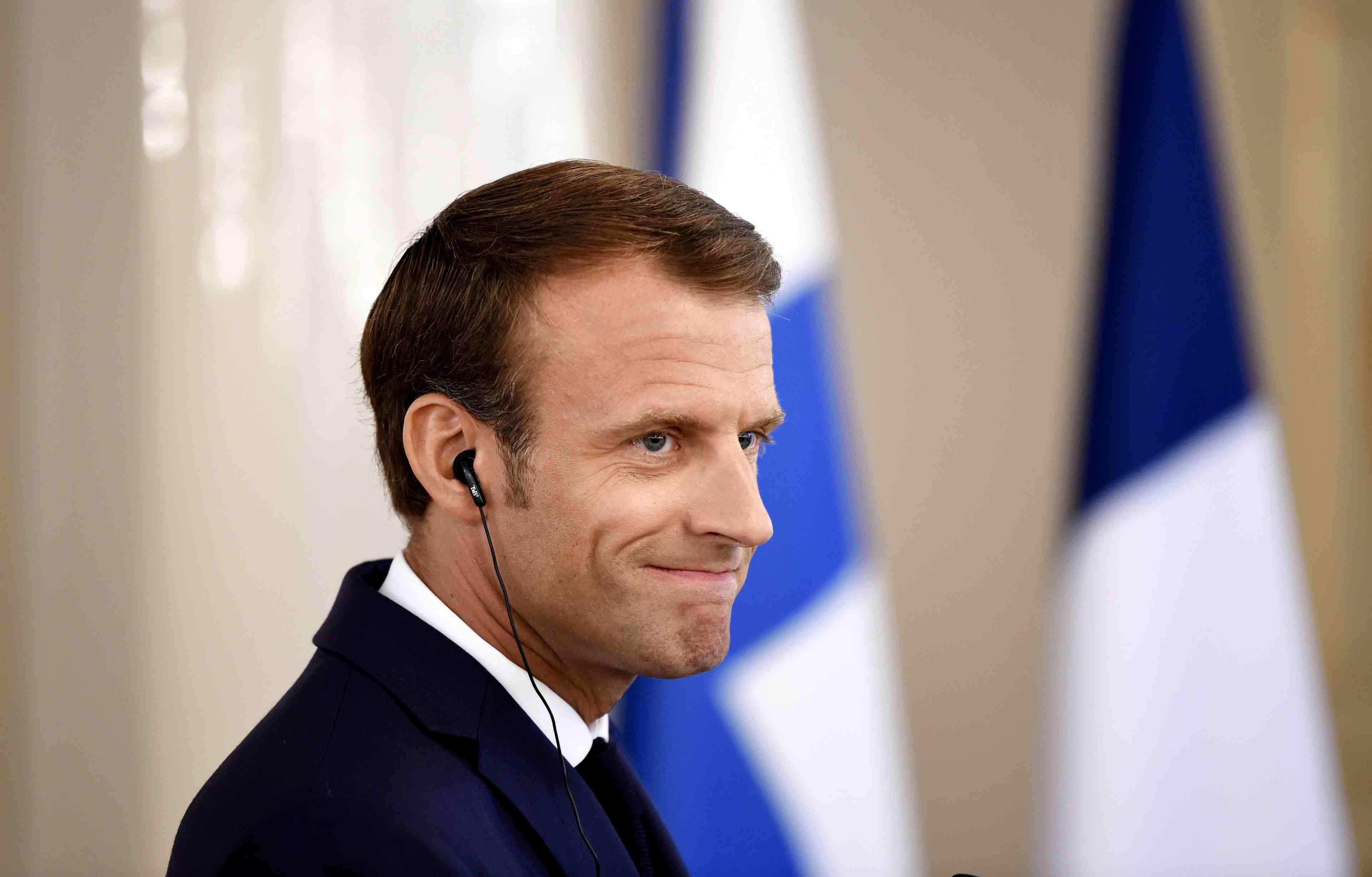 Emmanuel Macron en visite officielle au Danemark