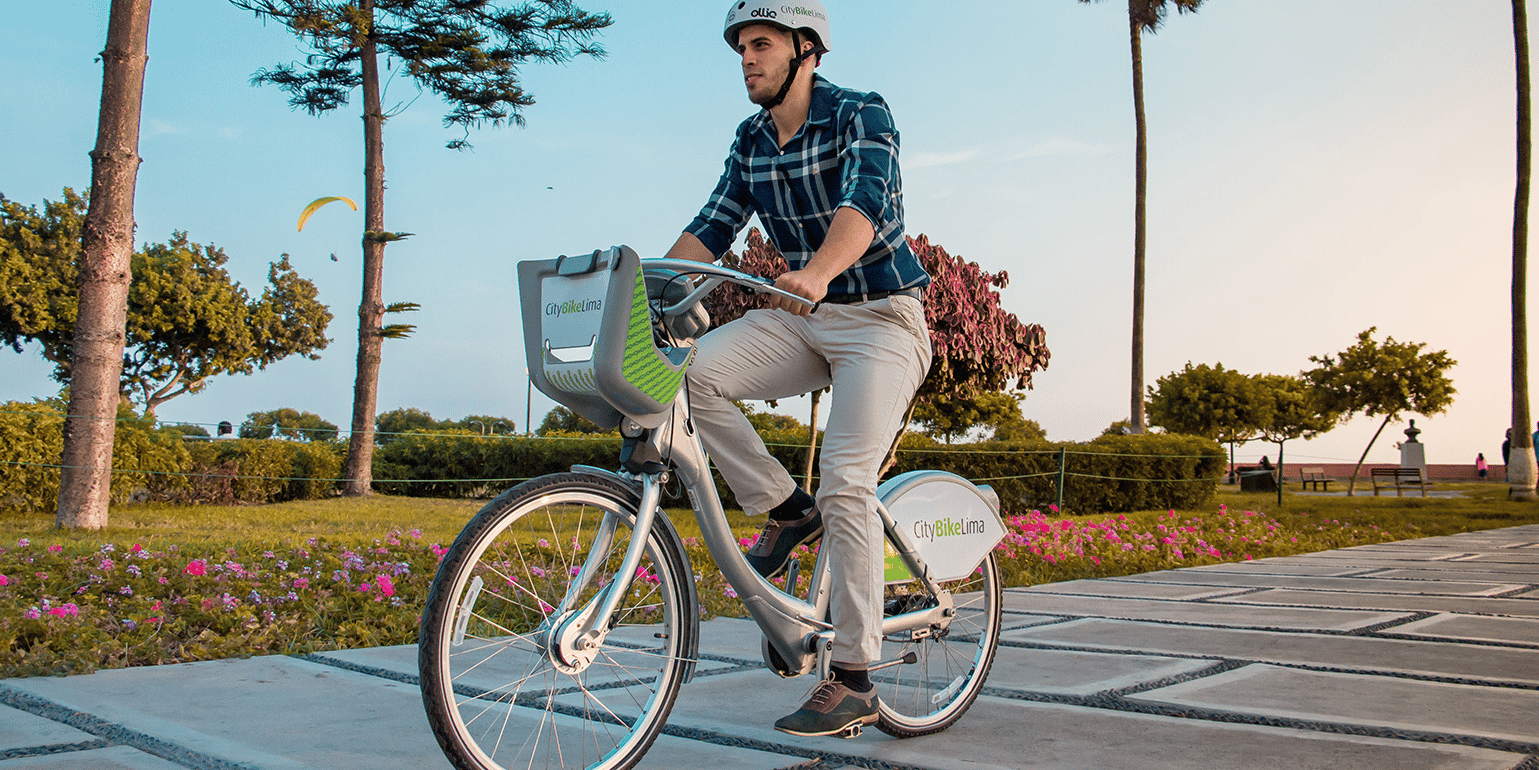 L'un des 500 vélos déployés par Smoove à Lima, le 1er marché remporté par la PME en Amérique du Sud