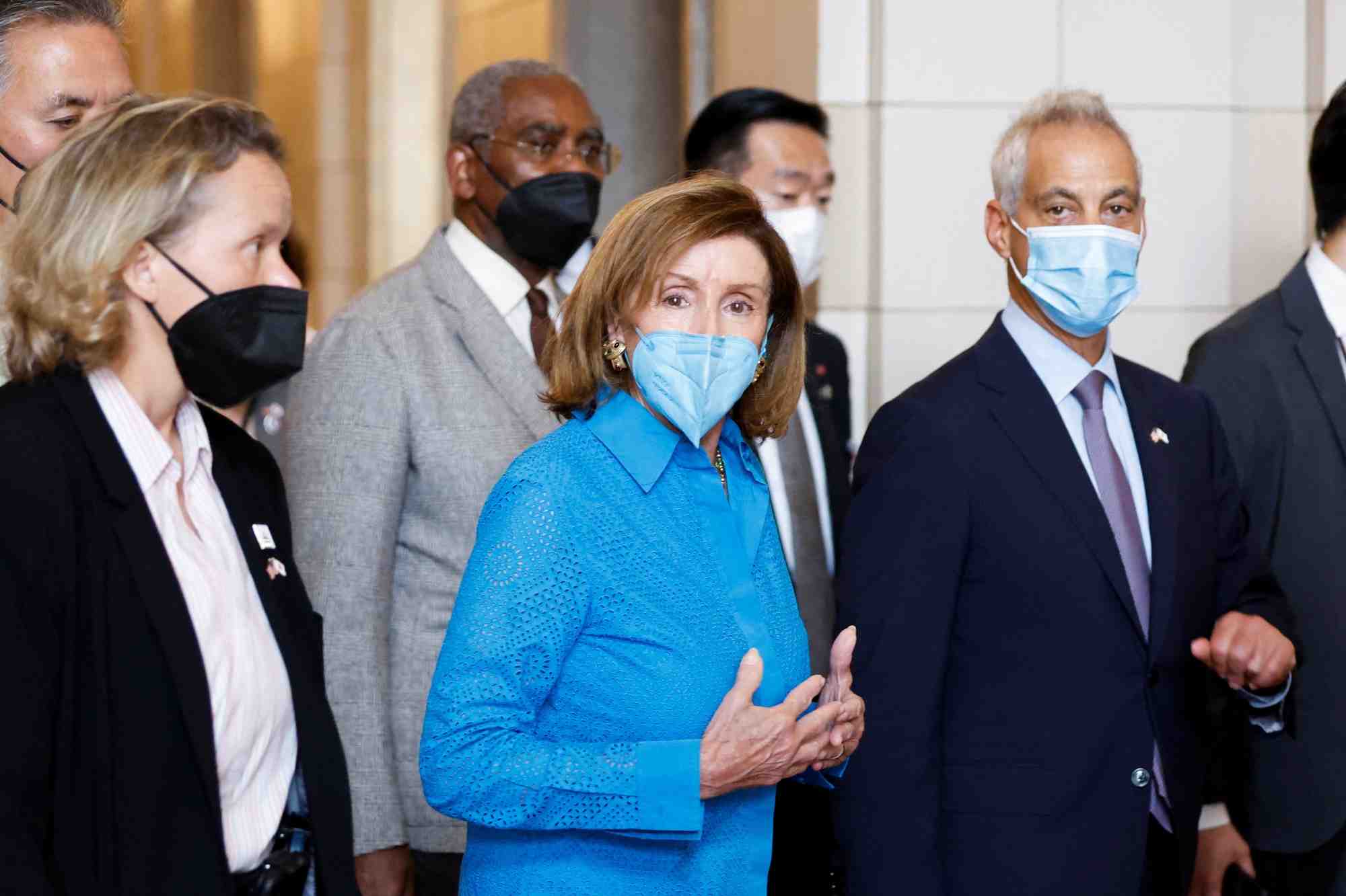 Pyongyang condamne les propos tenus par pelosi en coree du sud
