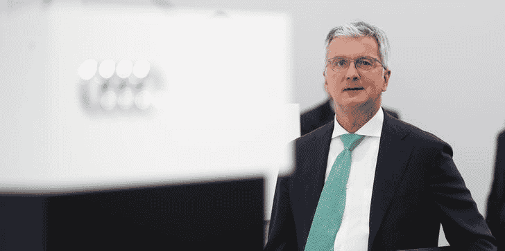 Audi suspend son patron rupert stadler