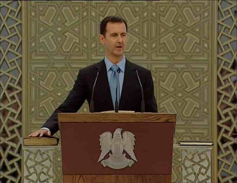 Bachar al Assad a prêté serment pour un nouveau septennat