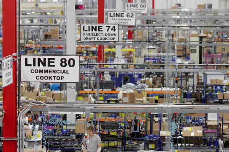 Forte hausse de la production manufacturière américaine en mai