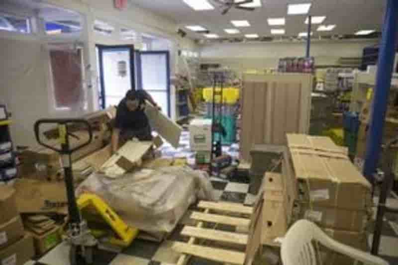 Leger rebond de l'activite dans les services aux etats-unis en janvier