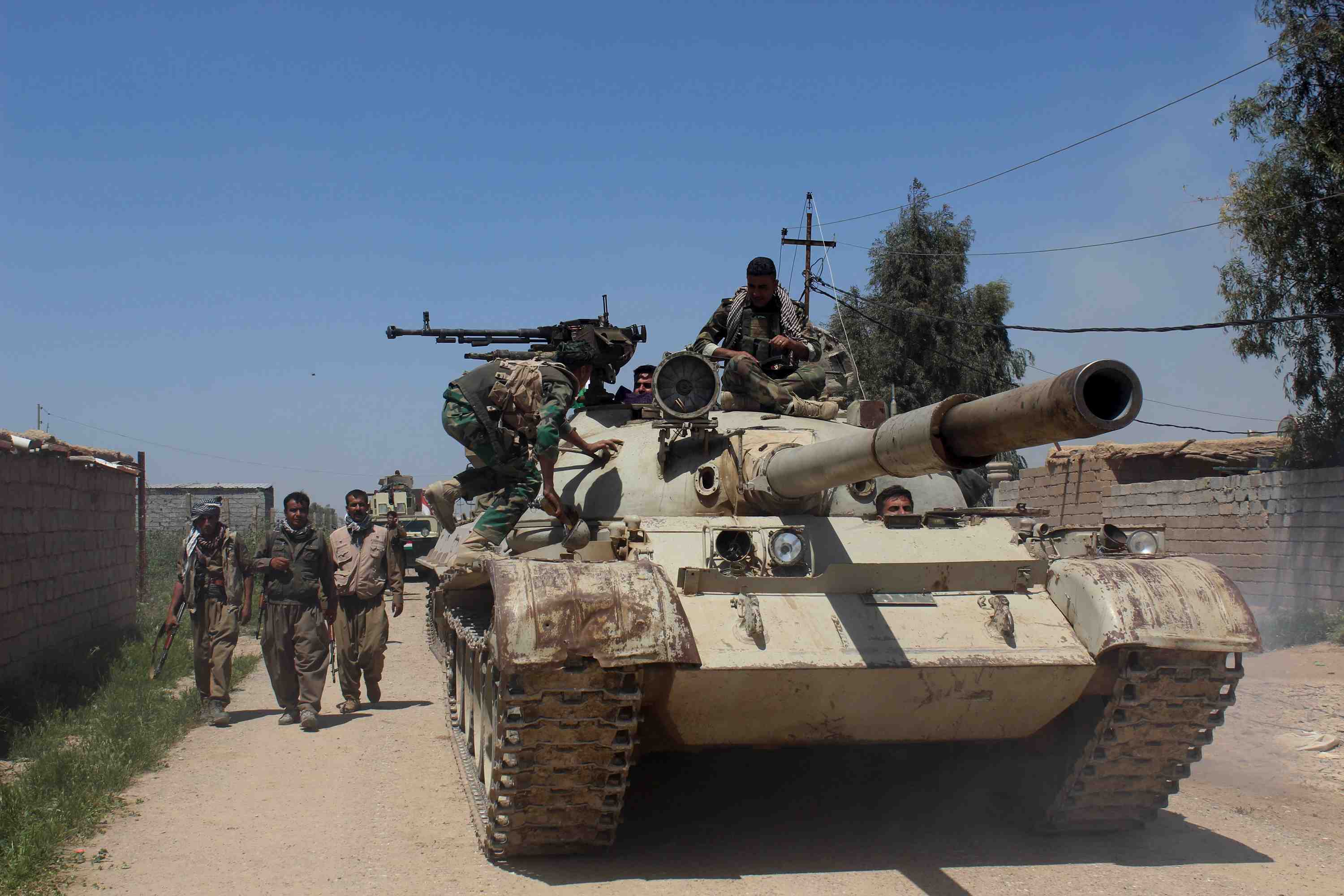 Les peshmergas etendent leur controle autour de kirkouk