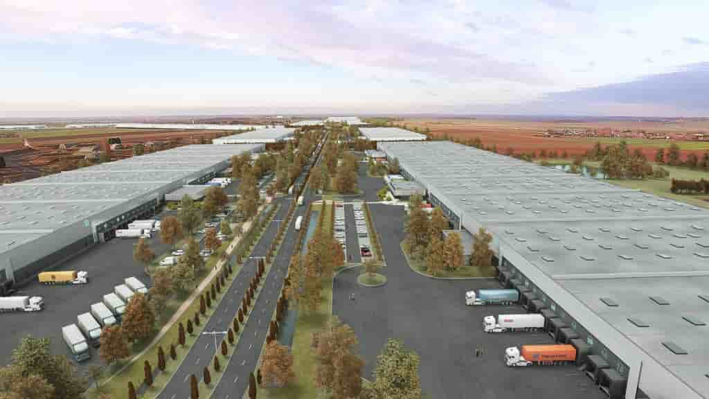 L'ancienne base aérienne 103 de Cambrai-Epinoy est devenue une grande plateforme logistique.