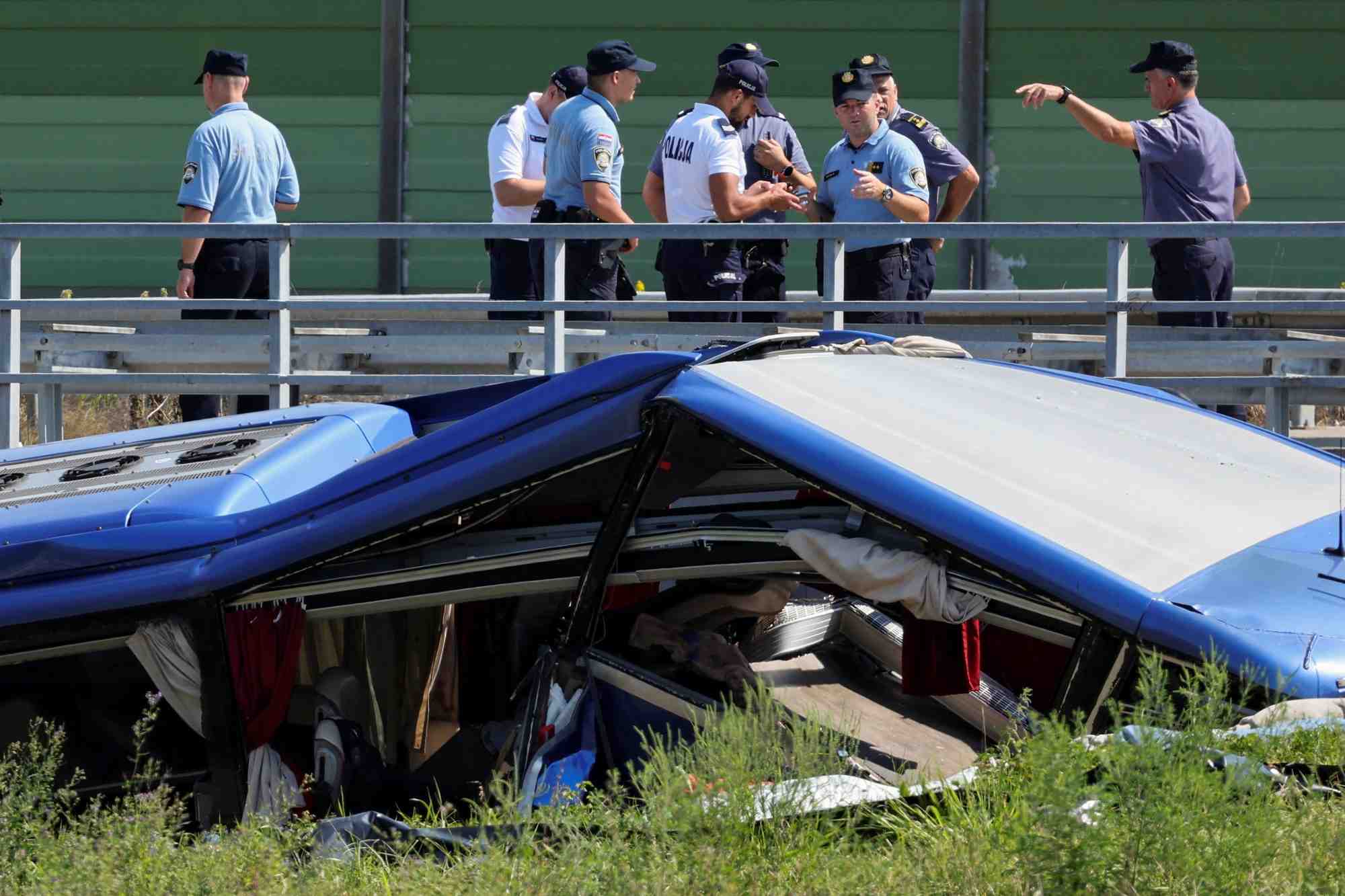 Croatie: un accident de bus fait douze morts et 31 blesses