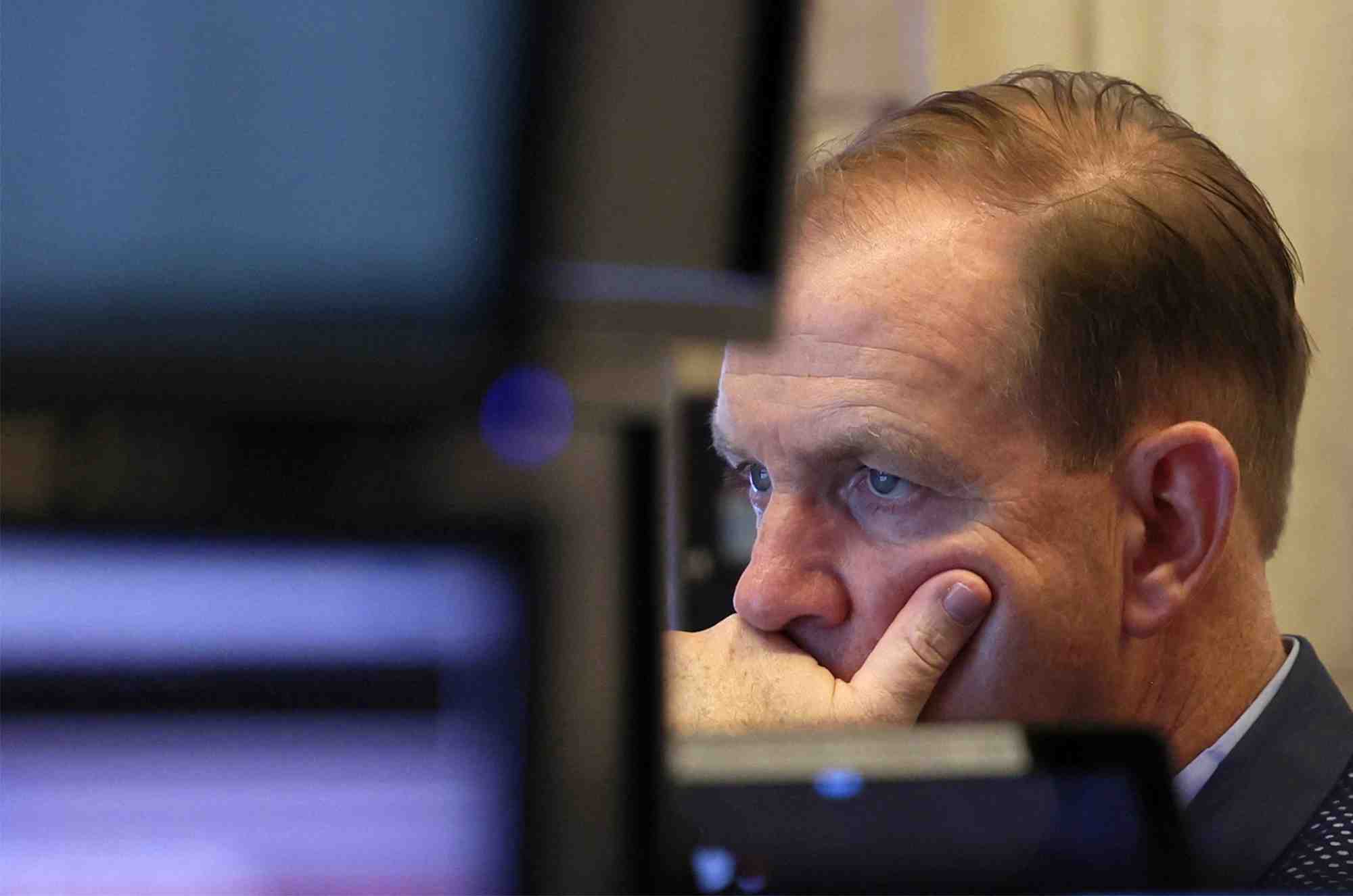 Photo d'archives d'un trader a new york